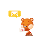 A bear day（個別スタンプ：32）