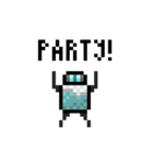 Fridgetron 2！ Animated Cute Pixel Robot（個別スタンプ：5）