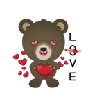 the bear ~ very high（個別スタンプ：12）