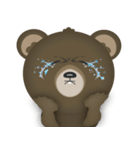 the bear ~ very high（個別スタンプ：34）