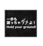 バイリンガル会話スタンプ 日本語・英語（個別スタンプ：1）