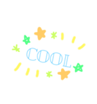 ポップな文字スタンプ（個別スタンプ：11）