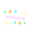 ポップな文字スタンプ（個別スタンプ：12）