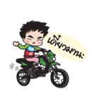 Motorcycle Racer（個別スタンプ：15）