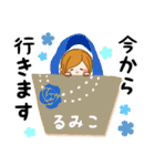 ♦るみこ専用スタンプ♦大人かわいい（個別スタンプ：25）