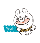 Milk sticker of the mini-pig（個別スタンプ：21）
