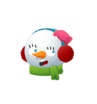 Snowmoji - Snowman Emoji Animated（個別スタンプ：3）