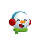 Snowmoji - Snowman Emoji Animated（個別スタンプ：5）