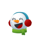 Snowmoji - Snowman Emoji Animated（個別スタンプ：6）