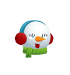 Snowmoji - Snowman Emoji Animated（個別スタンプ：9）