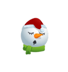 Snowmoji - Snowman Emoji Animated（個別スタンプ：10）