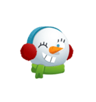 Snowmoji - Snowman Emoji Animated（個別スタンプ：12）