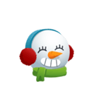 Snowmoji - Snowman Emoji Animated（個別スタンプ：13）