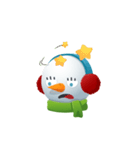 Snowmoji - Snowman Emoji Animated（個別スタンプ：14）