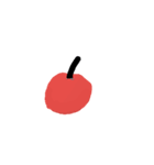 An apple a day, keep doctor away.（個別スタンプ：1）