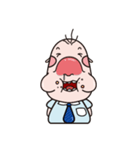 Swollen nose Taro（個別スタンプ：4）