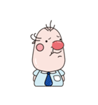 Swollen nose Taro（個別スタンプ：8）