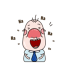 Swollen nose Taro（個別スタンプ：13）