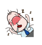 Swollen nose Taro（個別スタンプ：24）