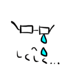 メガネの人の日常（個別スタンプ：36）
