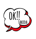 【TAKEDA】専用スタンプ（個別スタンプ：2）