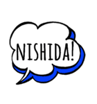 【NISHIDA】専用スタンプ（個別スタンプ：40）