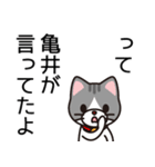 亀井さんと亀井さんの友達専用（個別スタンプ：40）