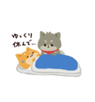 紅白わんこ～冬のよそおい～（個別スタンプ：10）