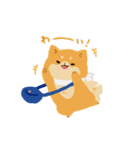 紅白わんこ～冬のよそおい～（個別スタンプ：13）
