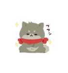 紅白わんこ～冬のよそおい～（個別スタンプ：18）