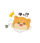 紅白わんこ～冬のよそおい～（個別スタンプ：21）
