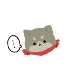 紅白わんこ～冬のよそおい～（個別スタンプ：22）