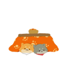 紅白わんこ～冬のよそおい～（個別スタンプ：28）