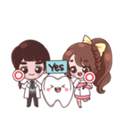 Happy dentists and smart tooth by DTH（個別スタンプ：5）