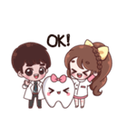 Happy dentists and smart tooth by DTH（個別スタンプ：7）