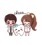 Happy dentists and smart tooth by DTH（個別スタンプ：30）