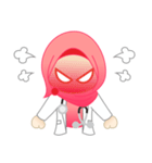 Mrs. Doctor Hijab Life（個別スタンプ：18）