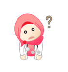 Mrs. Doctor Hijab Life（個別スタンプ：28）