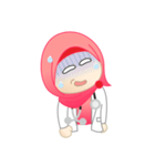 Mrs. Doctor Hijab Life（個別スタンプ：31）