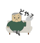 ほわいときぎょうのしゃちょう（個別スタンプ：15）