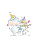 Tiny  twins（個別スタンプ：5）