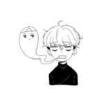 Naori's World Transparent（個別スタンプ：6）