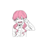 Naori's World Transparent（個別スタンプ：7）