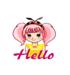 Ladybug girl（個別スタンプ：1）