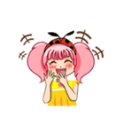 Ladybug girl（個別スタンプ：3）