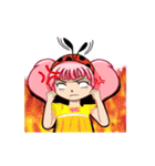 Ladybug girl（個別スタンプ：4）