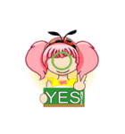 Ladybug girl（個別スタンプ：11）