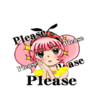 Ladybug girl（個別スタンプ：16）