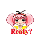 Ladybug girl（個別スタンプ：17）