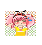 Ladybug girl（個別スタンプ：19）